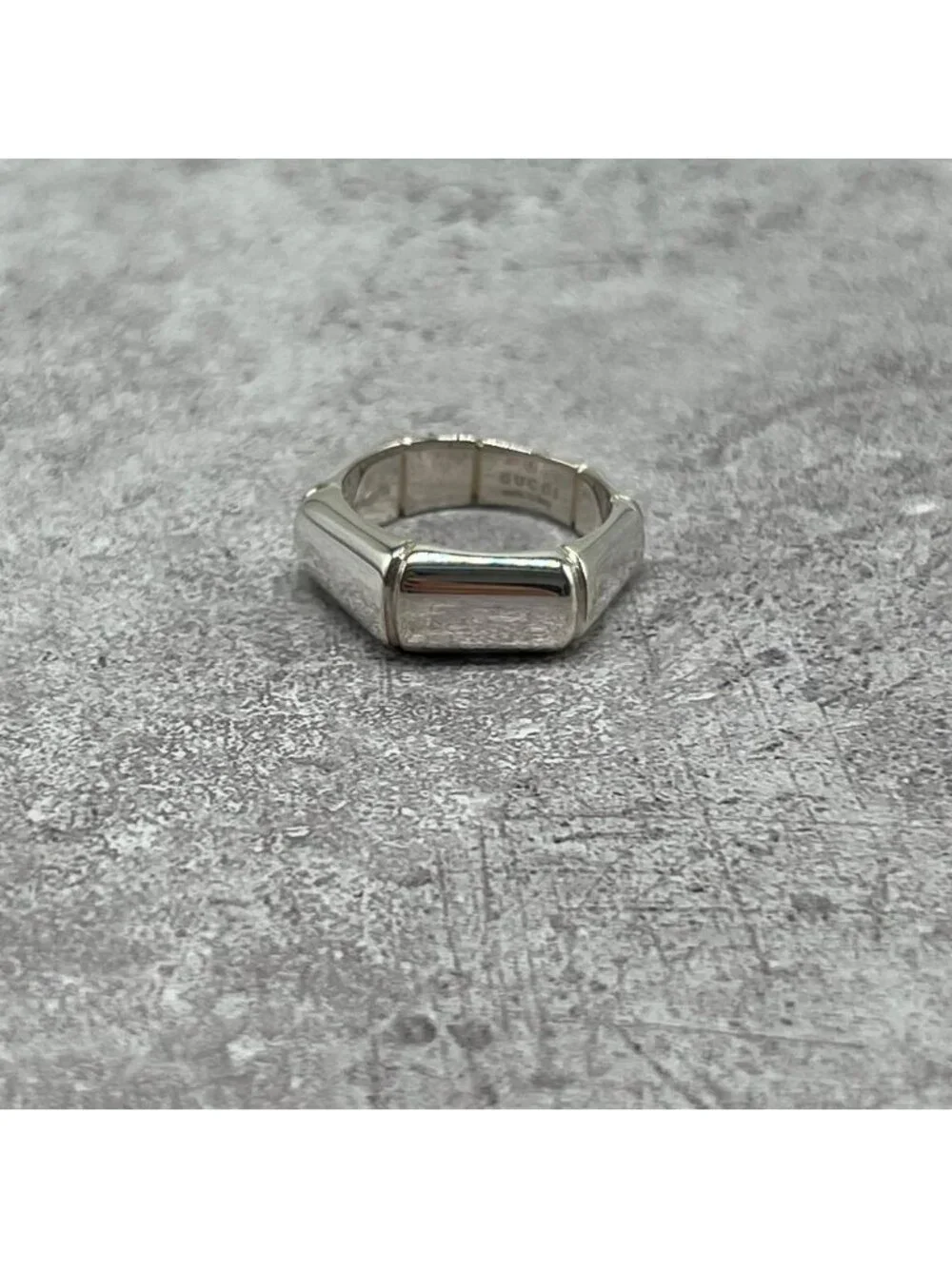 Gucci Bamboo Ring Silver